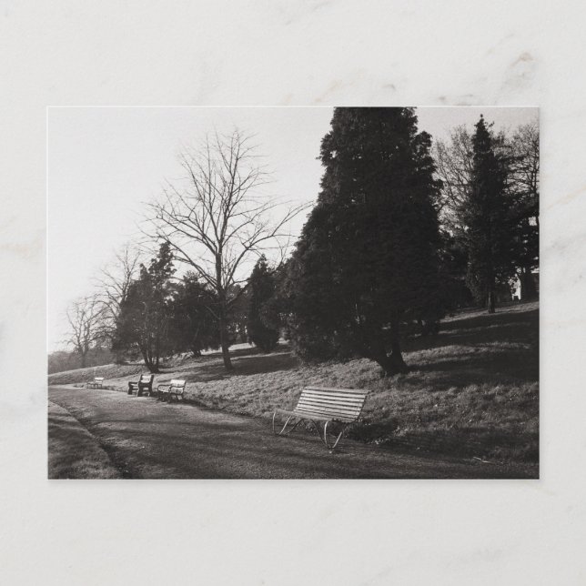 Postal Parque Bell Vue, Newport, Mon (Anverso)