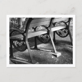 Postal Parque Bench con Ginkgo Design: Tokio