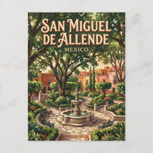 Postal Parque Benito Juárez México
