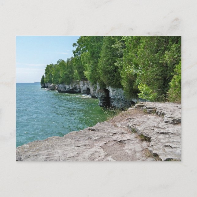 Postal Parque Cave Point (Anverso)