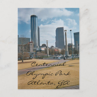 Postal Parque Centennial y centro de Atlanta
