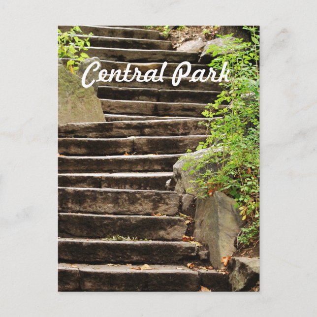 Postal Parque Central NYC (Anverso)