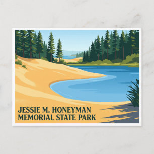 Postal Parque conmemorativo Jessie M. Honeyman State Park