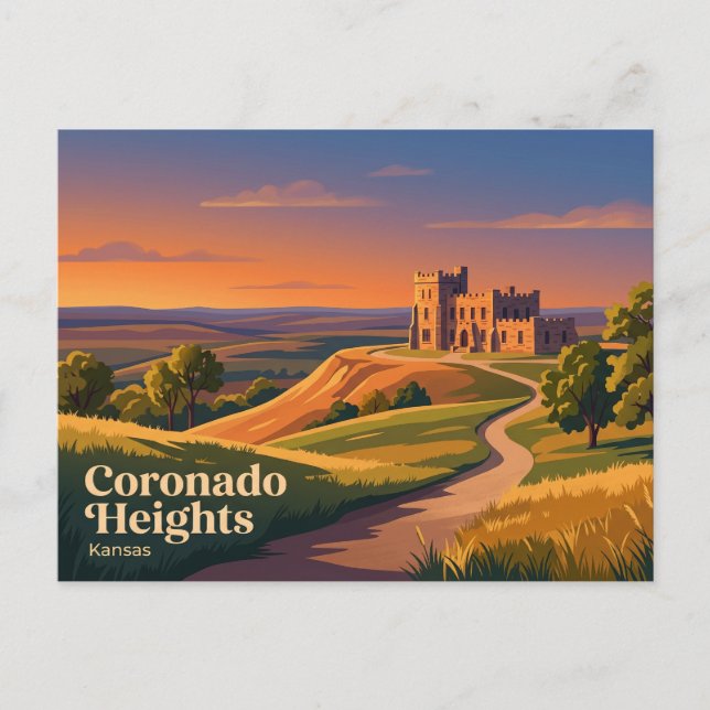 Postal Parque Coronado Heights EE. UU. (Anverso)