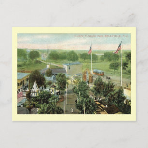 Postal Parque de atracciones Hillside, Belleville, NJ Vin