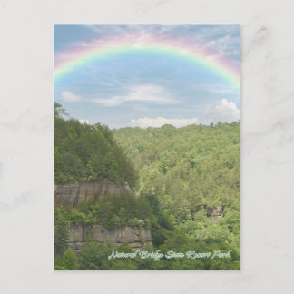 Postal Parque de atracciones Natural Bridge State