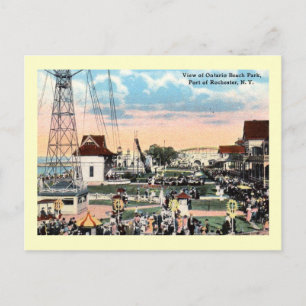 Postal Parque de atracciones, Rochester, New York Vintage