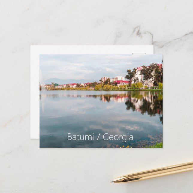 Postal Parque de Batumi (Anverso/Reverso In Situ)