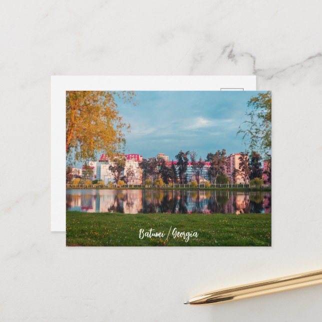 Postal Parque de Batumi (Anverso/Reverso In Situ)