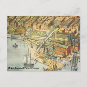 Postal Parque de Béisbol de la Unión Primera Casa de