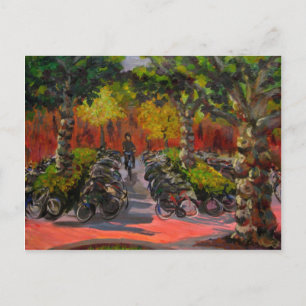 Postal Parque de bicicletas