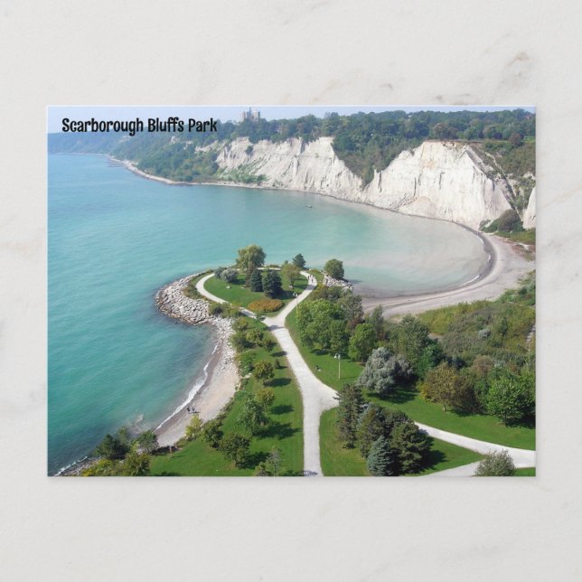 Postal Parque de Bluffs de Scarborough (Anverso)