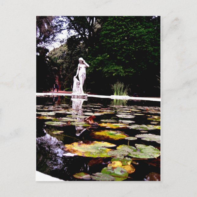 Postal Parque de Buenos Aires (Anverso)