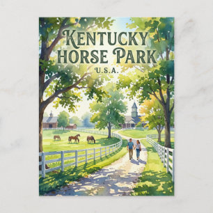 Postal Parque de Caballos de Kentucky EE. UU.