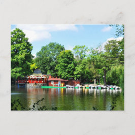 Postal Parque de Cismigiu en Bucarest, Rumania