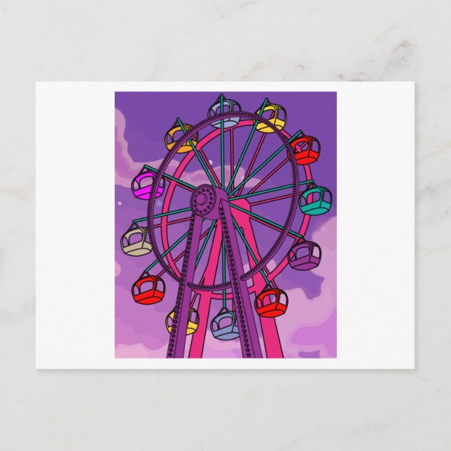 Postal Parque de diversiones Fun Fair (Anverso)