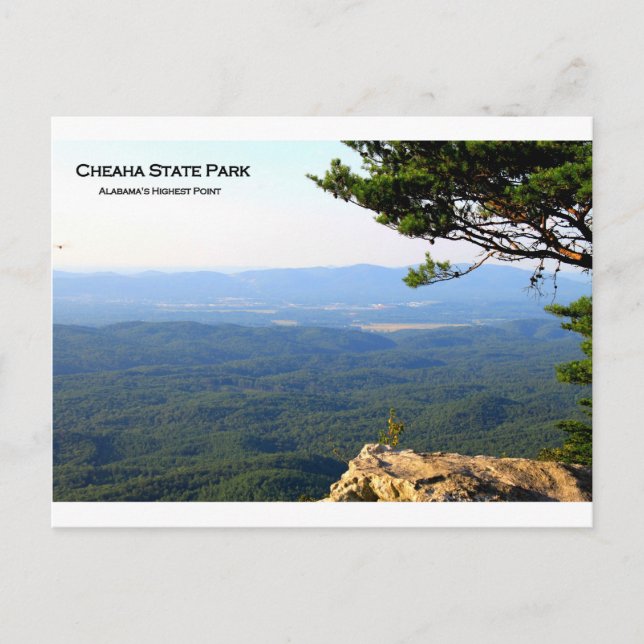 POSTAL PARQUE DE ESTADO DE CHEAHA - EL PUNTO MÁS ALTO DE (Anverso)