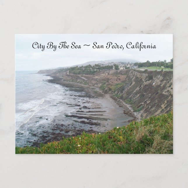 Postal Parque de Fermín de Postcard Point North San Pedro (Anverso)
