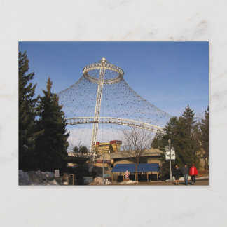 Postal Parque de frente al río Pavilion en Estados Unidos