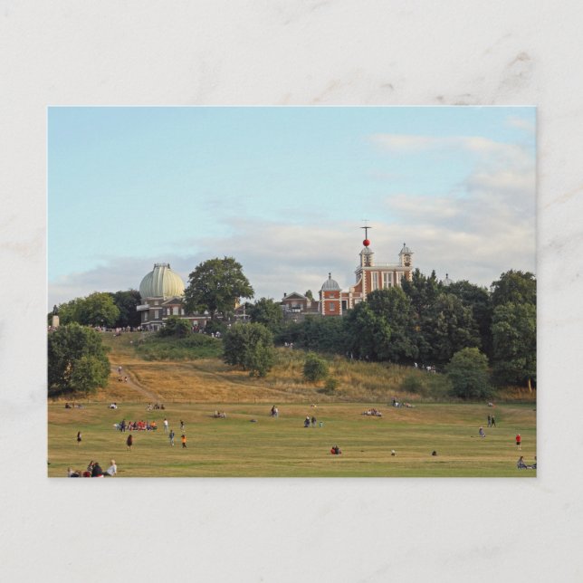 Postal Parque de Greenwich, Londres (Anverso)