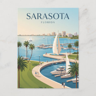 Postal Parque de la costa de la bahía de Sarasota EE. UU.