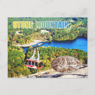 Postal Parque de la Montaña de Piedra, Georgia