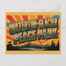 Parque de la Paz Waterton-Glacier Lagos Montañosos