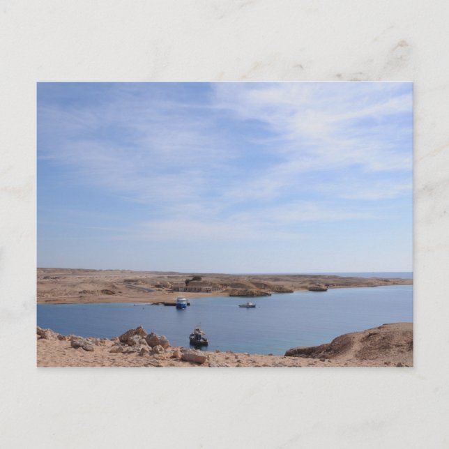 Postal Parque de preservación de la naturaleza Ras Mohame (Anverso)