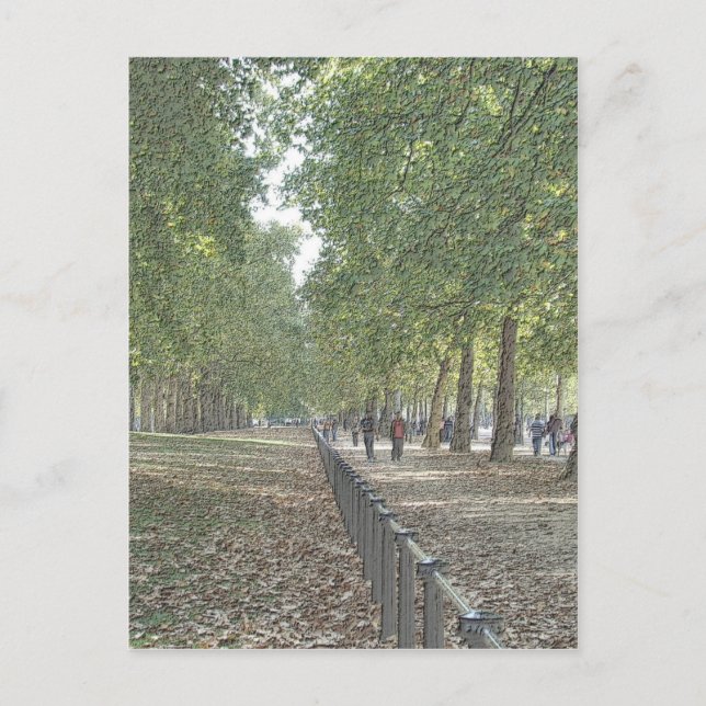 Postal Parque de St Jame (Anverso)
