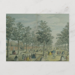 Postal Parque de St. James cerca del Yard Stable, 1750