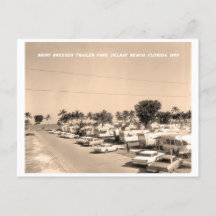 Parque de Trailer Vintage Delray Beach Florida en 