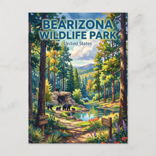 Postal Parque de Vida Silvestre Bearizona Arizona