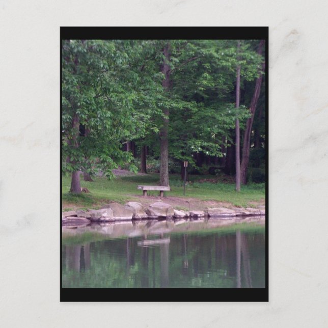 Postal Parque del Sprurito Azul #4 (Anverso)