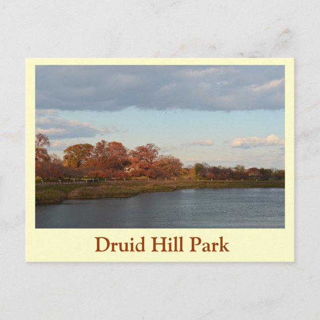 Postal Parque Druid Hill (Anverso)