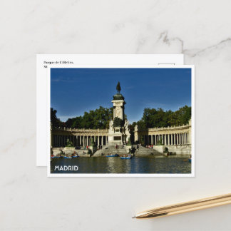 Postal Parque El Retiro, Madrid