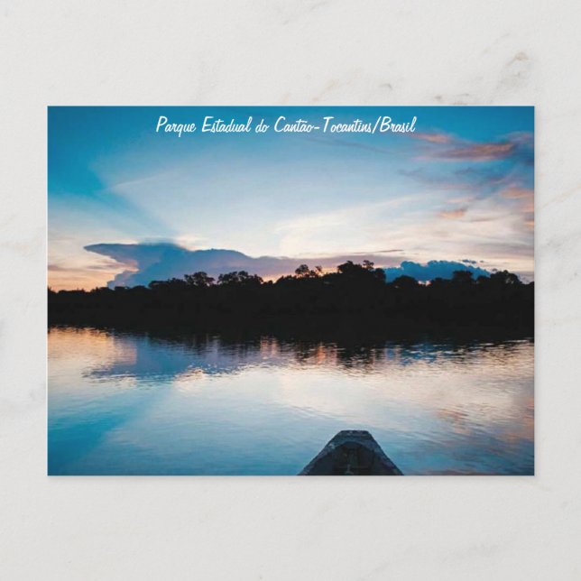 Postal Parque Estadual del Cantão-Tocantins/Brasil (Anverso)