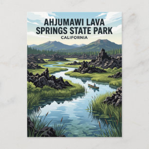 Postal Parque Estatal Ahjumawi Lava Springs California