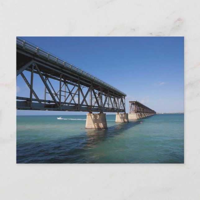 Postal Parque Estatal Bahia Honda, Florida Keys, Key (Anverso)