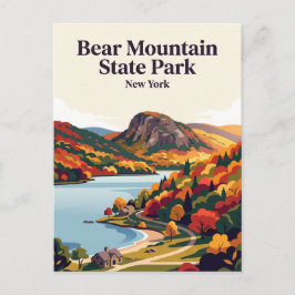 Postal Parque Estatal Bear Mountain Nueva York