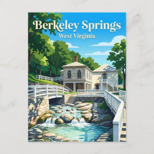 Postal Parque Estatal Berkeley Springs EE. UU.