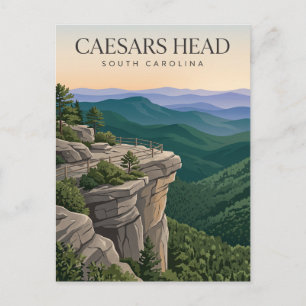 Postal Parque Estatal Caesars Head Carolina del Sur