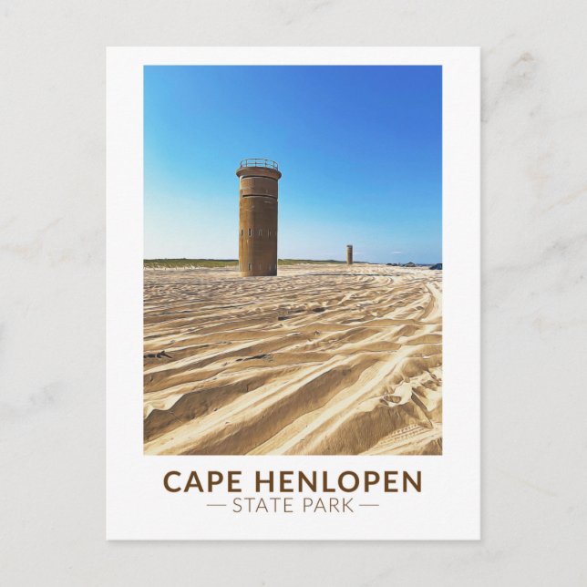 Postal Parque Estatal Cape Henlopen (Anverso)