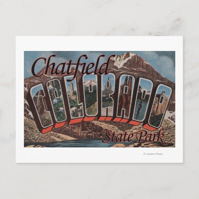 Postal Parque Estatal Chatfield, Colorado (Anverso)