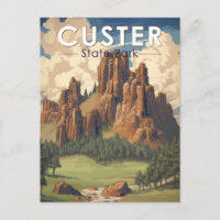 Parque Estatal Custer Dakota del Sur Viaje de arte