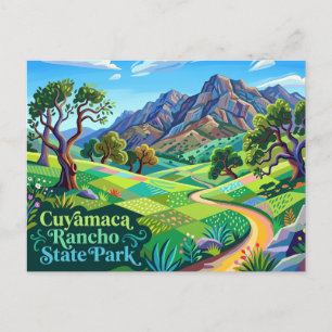 Postal Parque Estatal Cuyamaca Rancho California