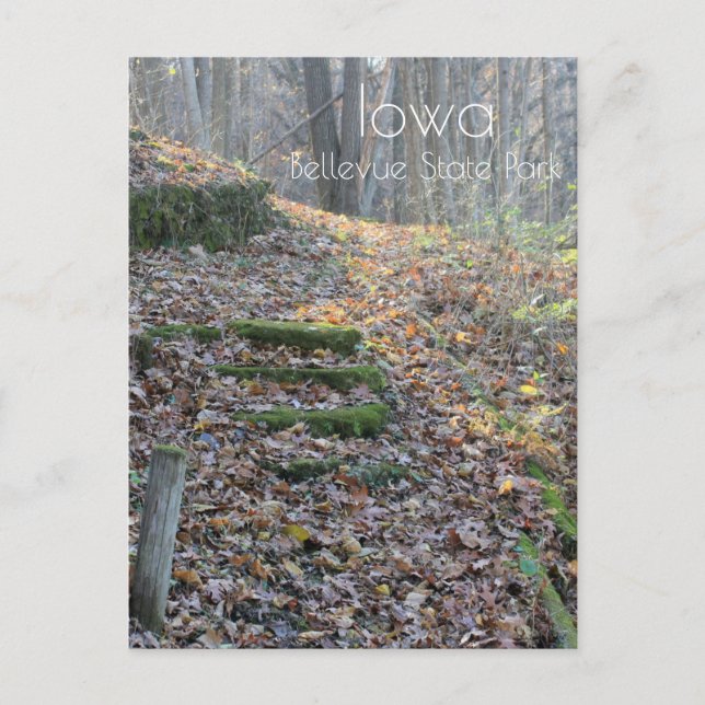 Postal Parque estatal de Bellevue (Anverso)