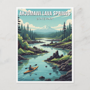 Postal Parque Estatal de California Ahjumawi Lava Springs