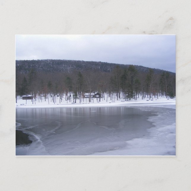 Postal Parque estatal de la Brecha de Cowan (Anverso)