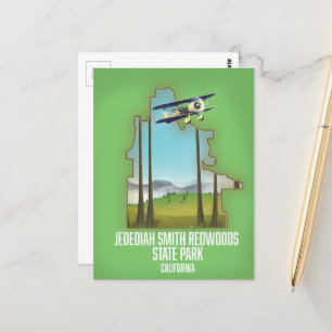 Postal Parque Estatal de Redwoods Jedediah Smith