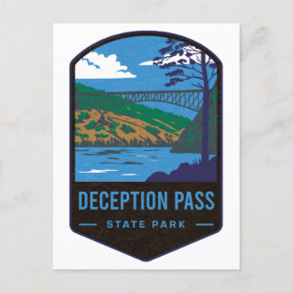 Postal Parque Estatal Deception Pass